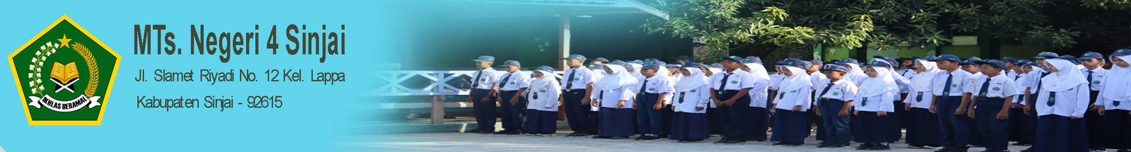 Header MTs. Negeri 4 Sinjai